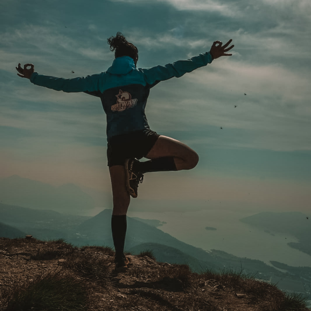 Yoga trekking gipron yoga in montagna